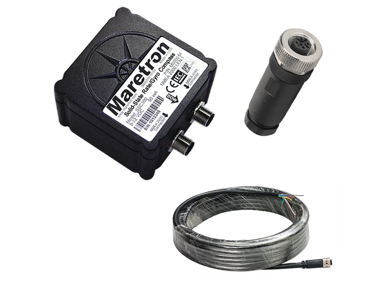 Maretron Solid-State Rate/Gyro Compass w/10m Cable & Connector