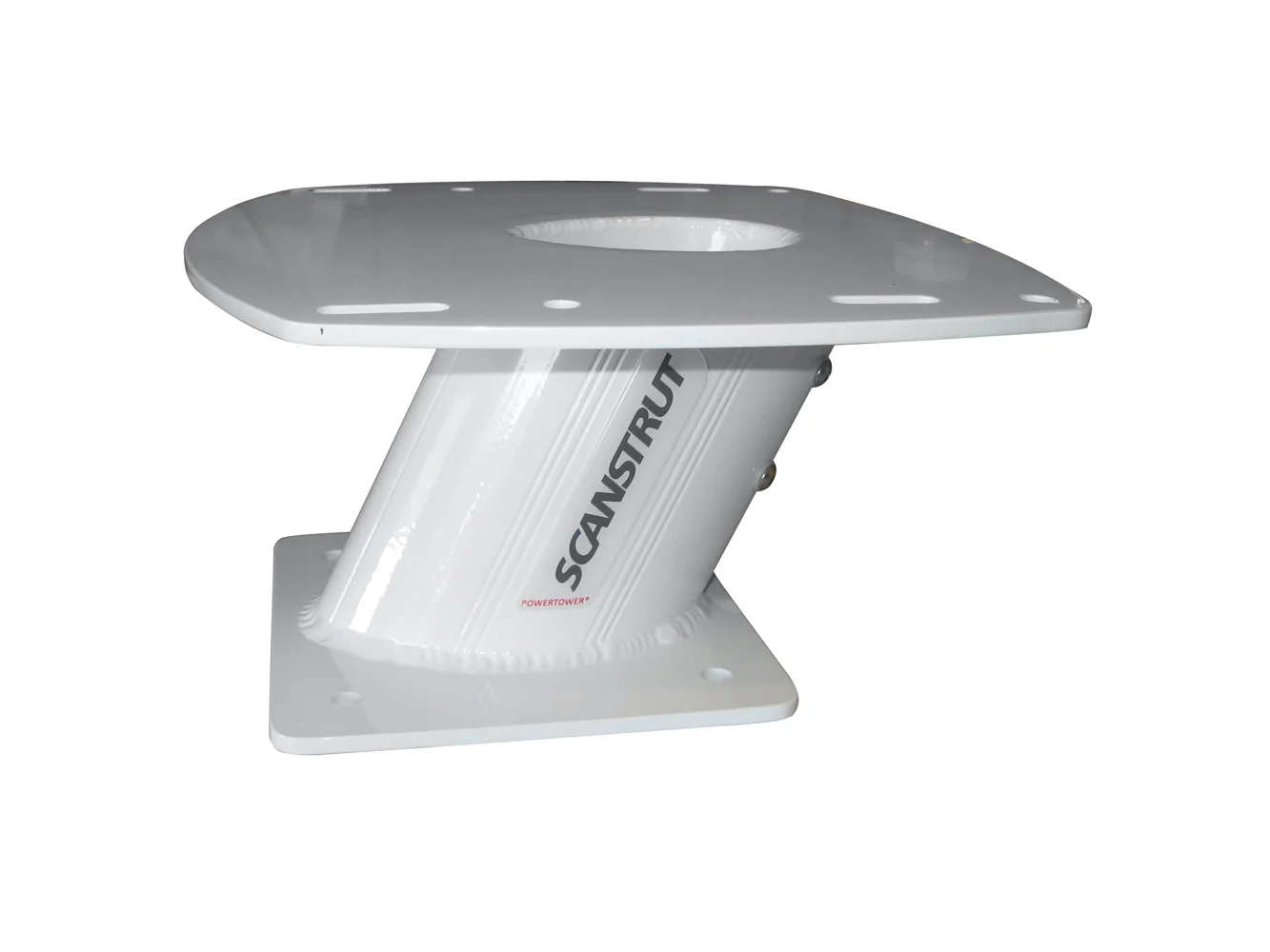Scanstrut APT-150-01 - Aluminum PowerTower® Radar Mount - 6" Aft Leaning