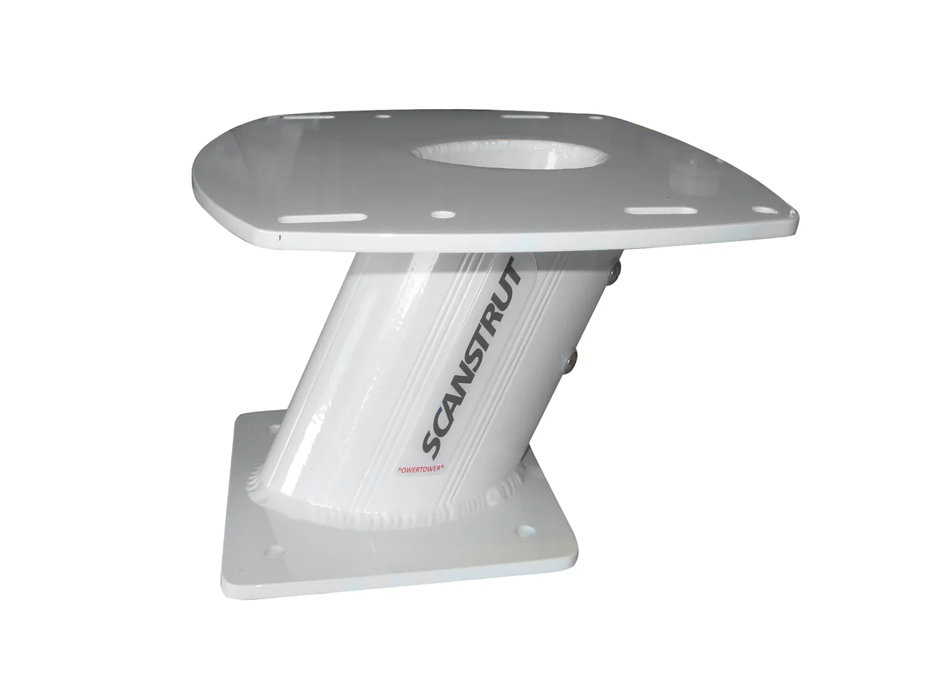 Scanstrut APT-250-01 - Aluminum PowerTower® Radar Mount - 10" Aft Leaning