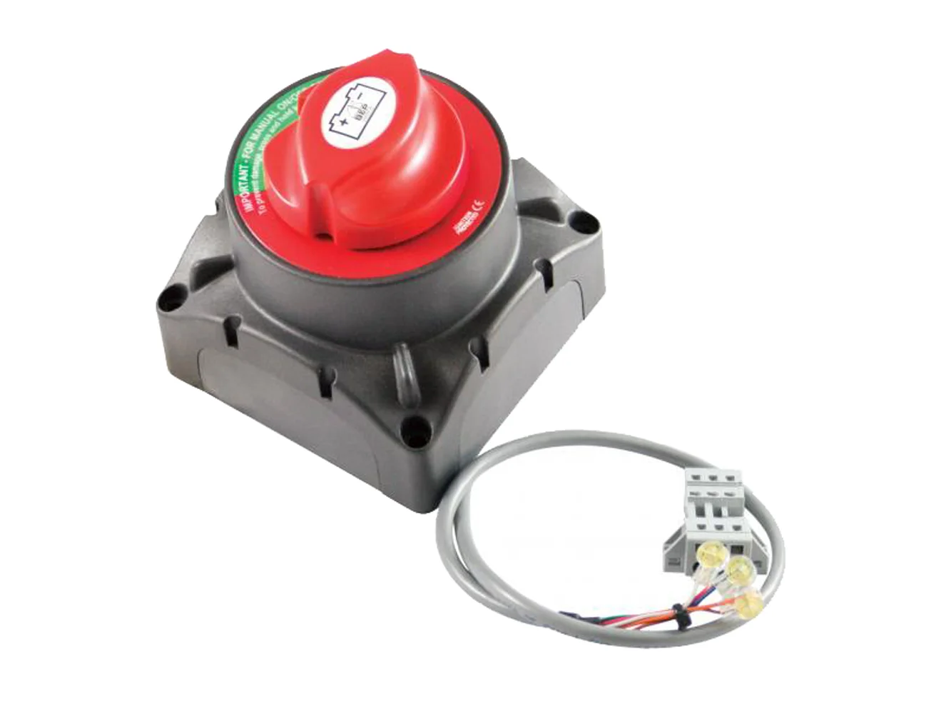 BEP Remote Operated Battery Switch w/Optical Sensor - 500A 12/24v