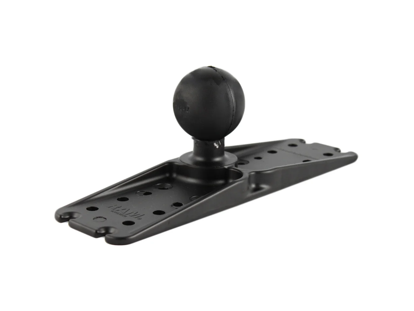 RAM Mount 11" x 3" Rectangle Universal Electronics Base w/2.25" Ball