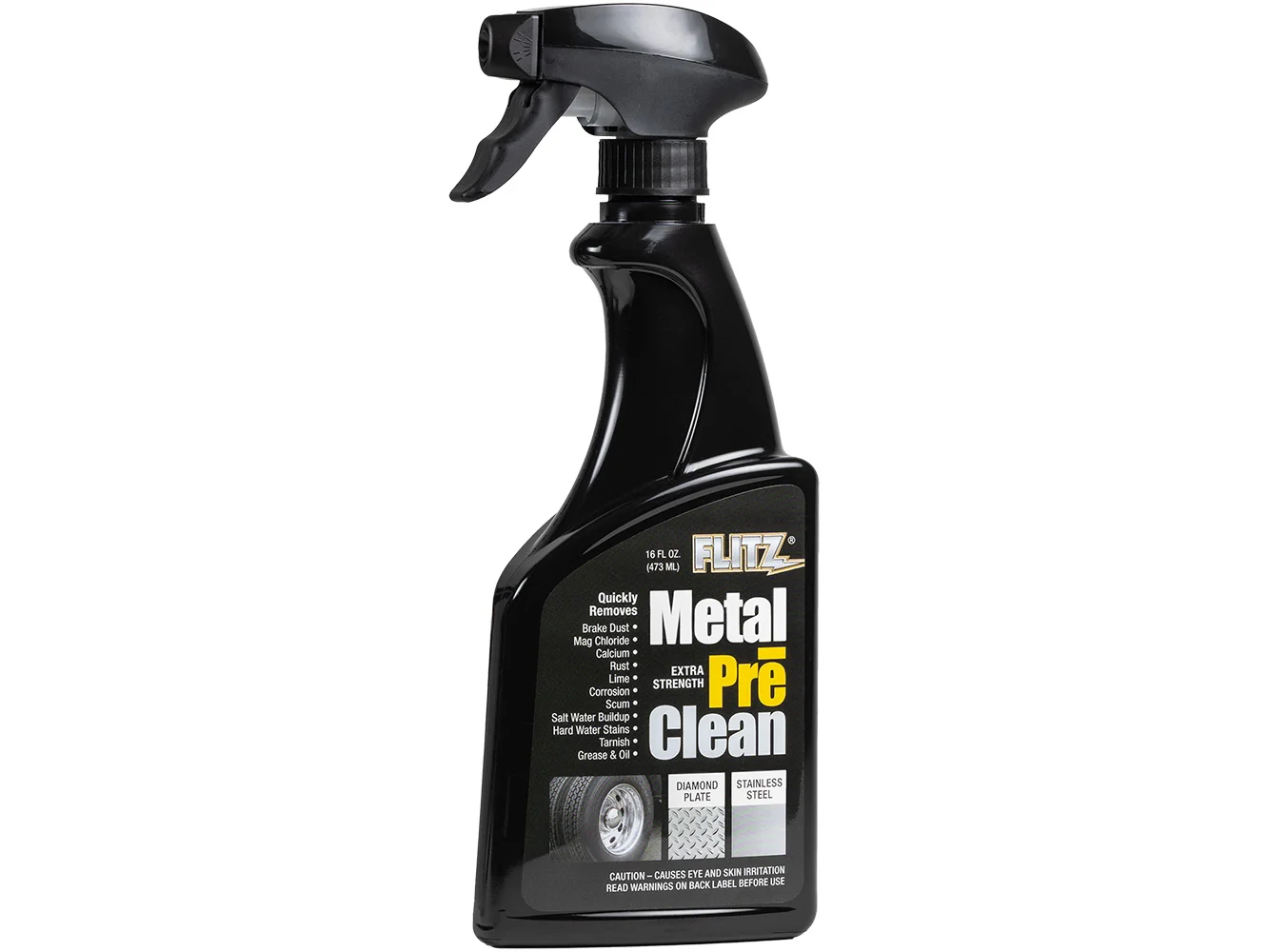 Flitz Metal Pre-Clean - All Metals Icluding Stainless Steel - 16oz Spray Bottle