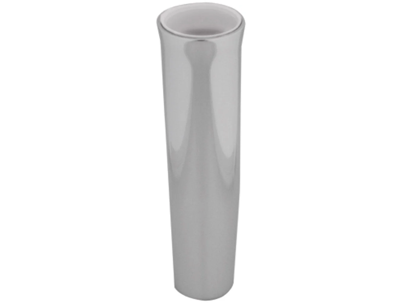 TACO Flared Weld-On Rod Holder 9-3/4"L x 1-3/4"ID - White Liner Polished Finish