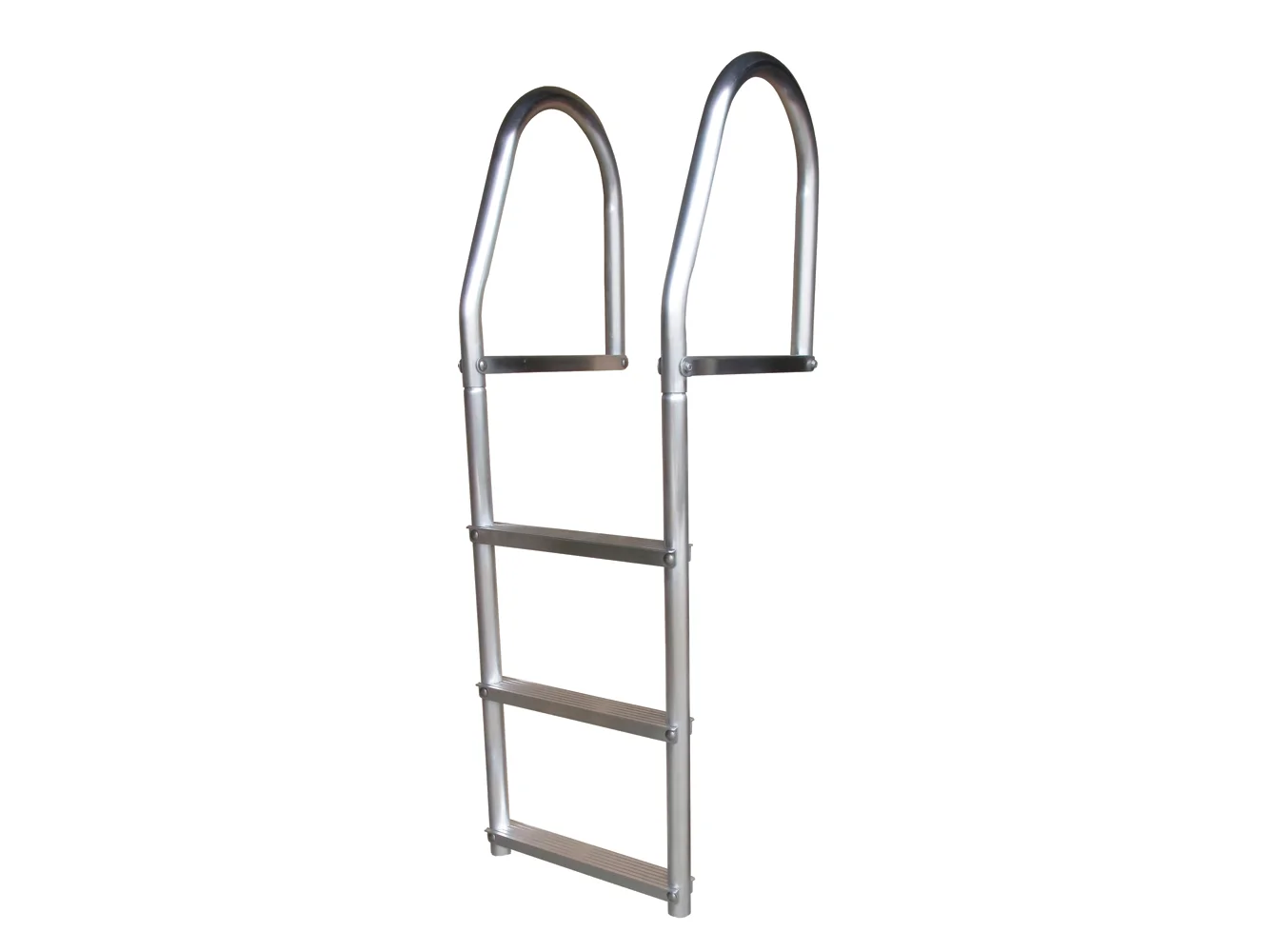 Dock Edge Fixed Eco - Weld Free Aluminum 3-Step Dock Ladder