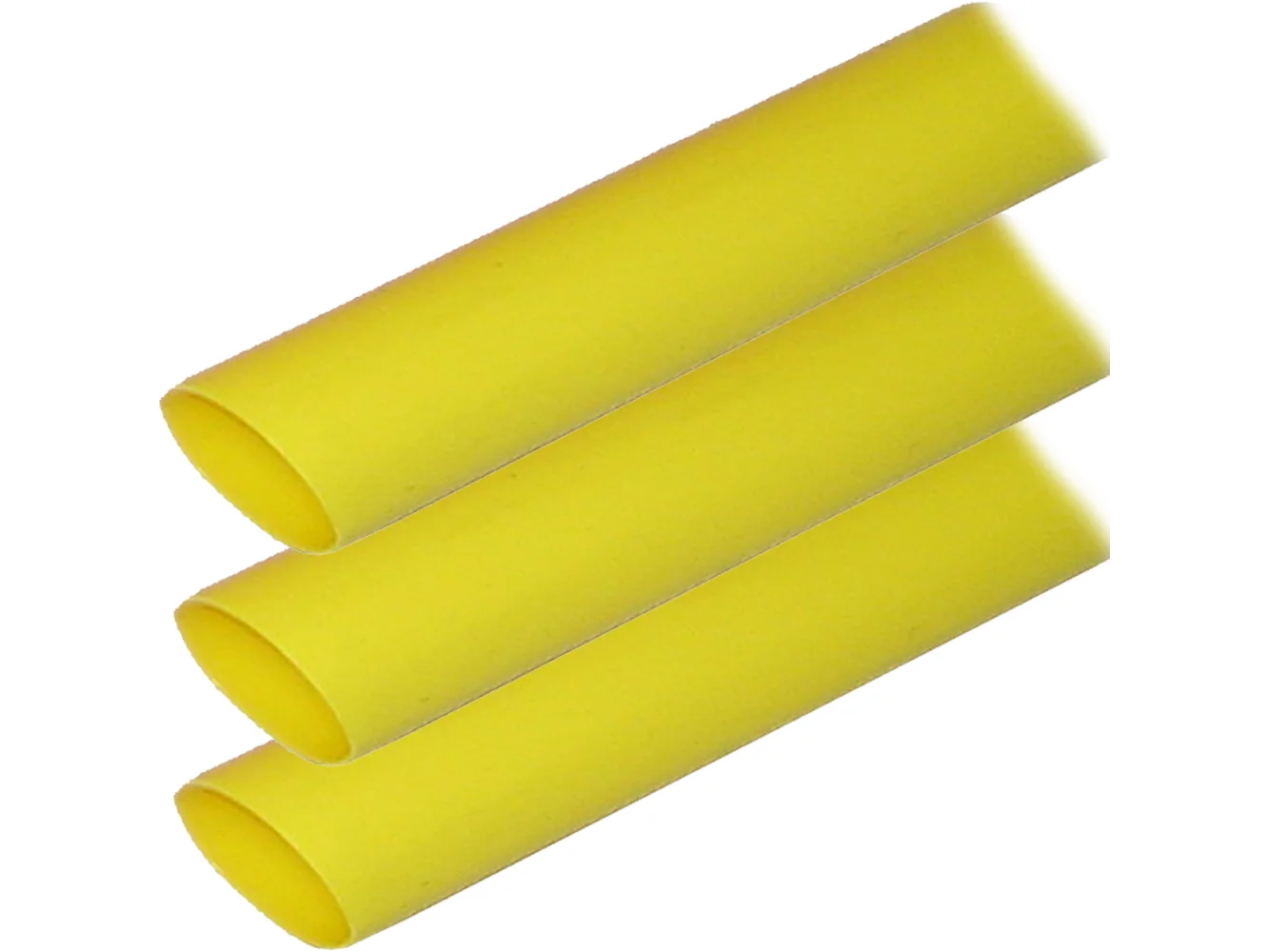 Ancor Adhesive Lined Heat Shrink Tubing (ALT) - 1" x 6" - 3-Pack - Yellow
