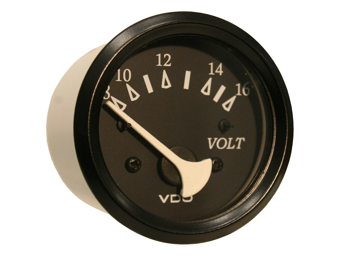 VDO Cockpit Marine 52mm (2-1/16") Voltmeter- Black Dial/Bezel