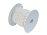 Ancor White 8 AWG Tinned Copper Wire - 100'