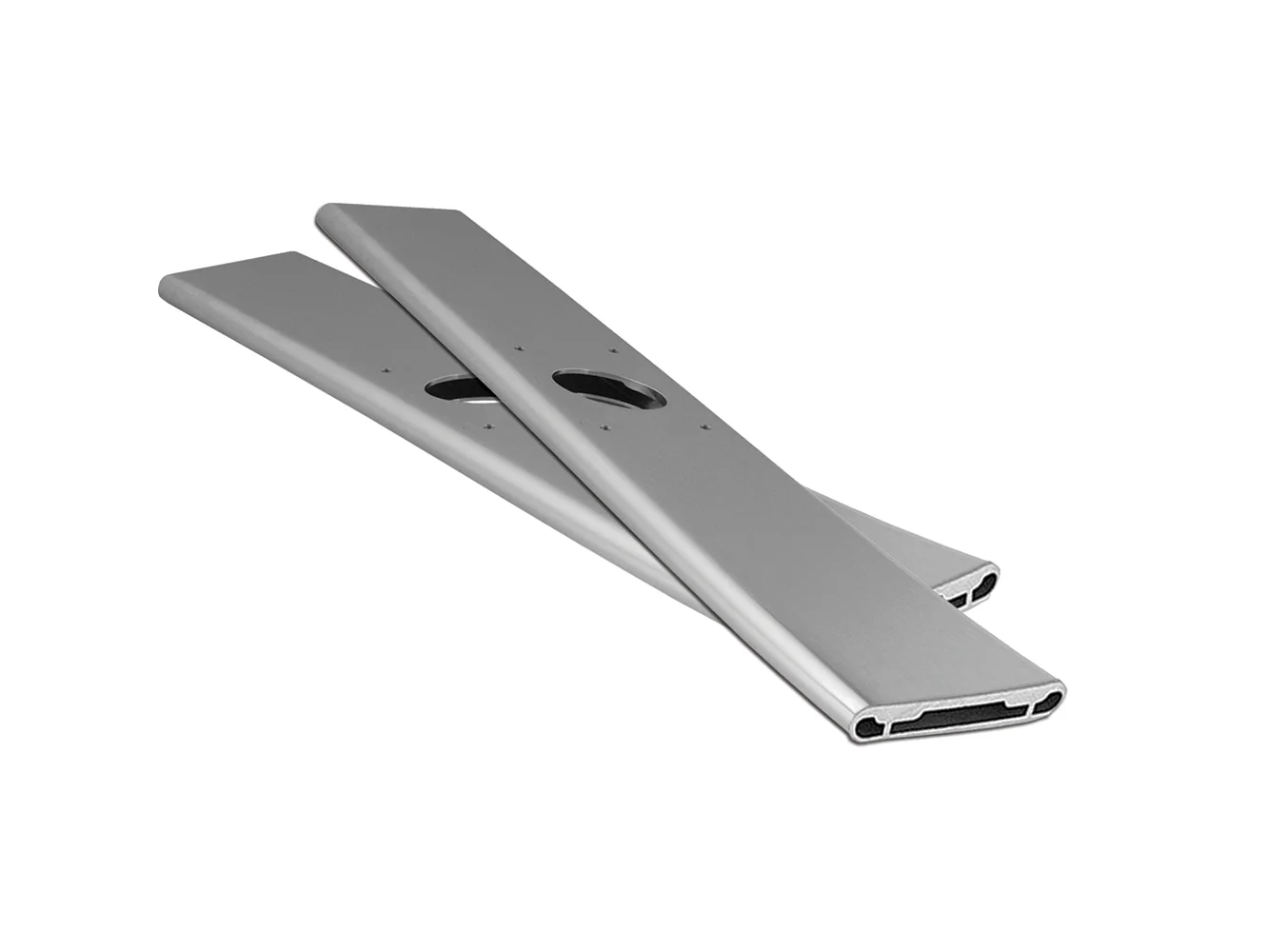 TACO T-Top Extrusion Plate Pre-Drilled f/Grand Slams - 30" - Pair