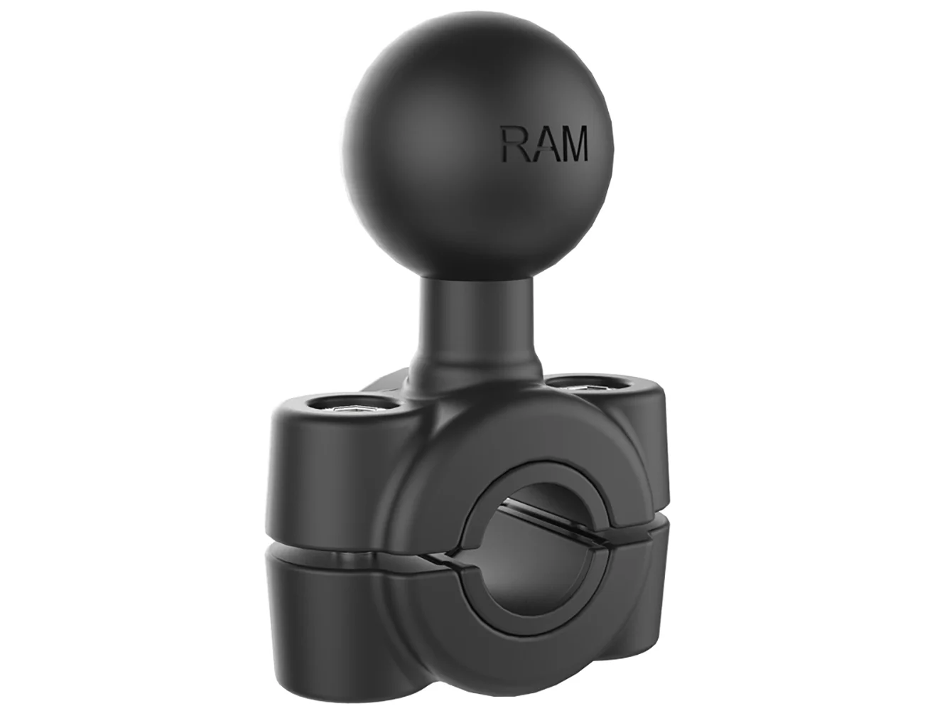 RAM Mount Torque 3/8" - 5/8" Diameter Mini Rail Base w/1" Ball