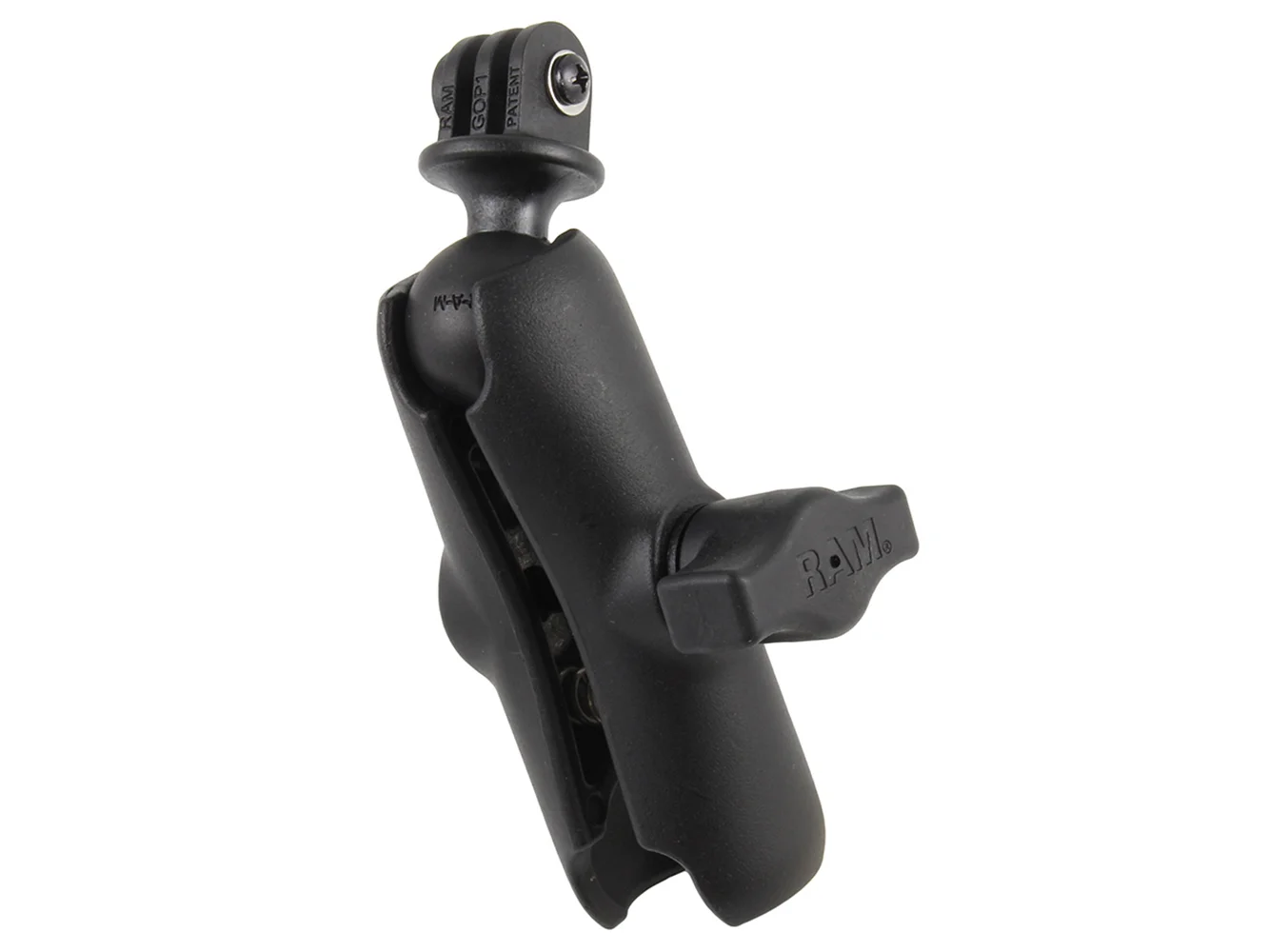 RAM Mount GoPro® Hero Adapter with Double Socket Arm