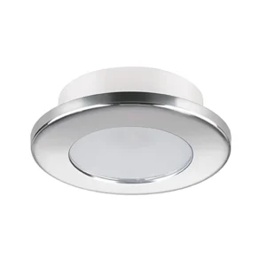 Quick Ted C Downlight - Warm White - Stainless Steel - Round Bezel - 2W - IP66