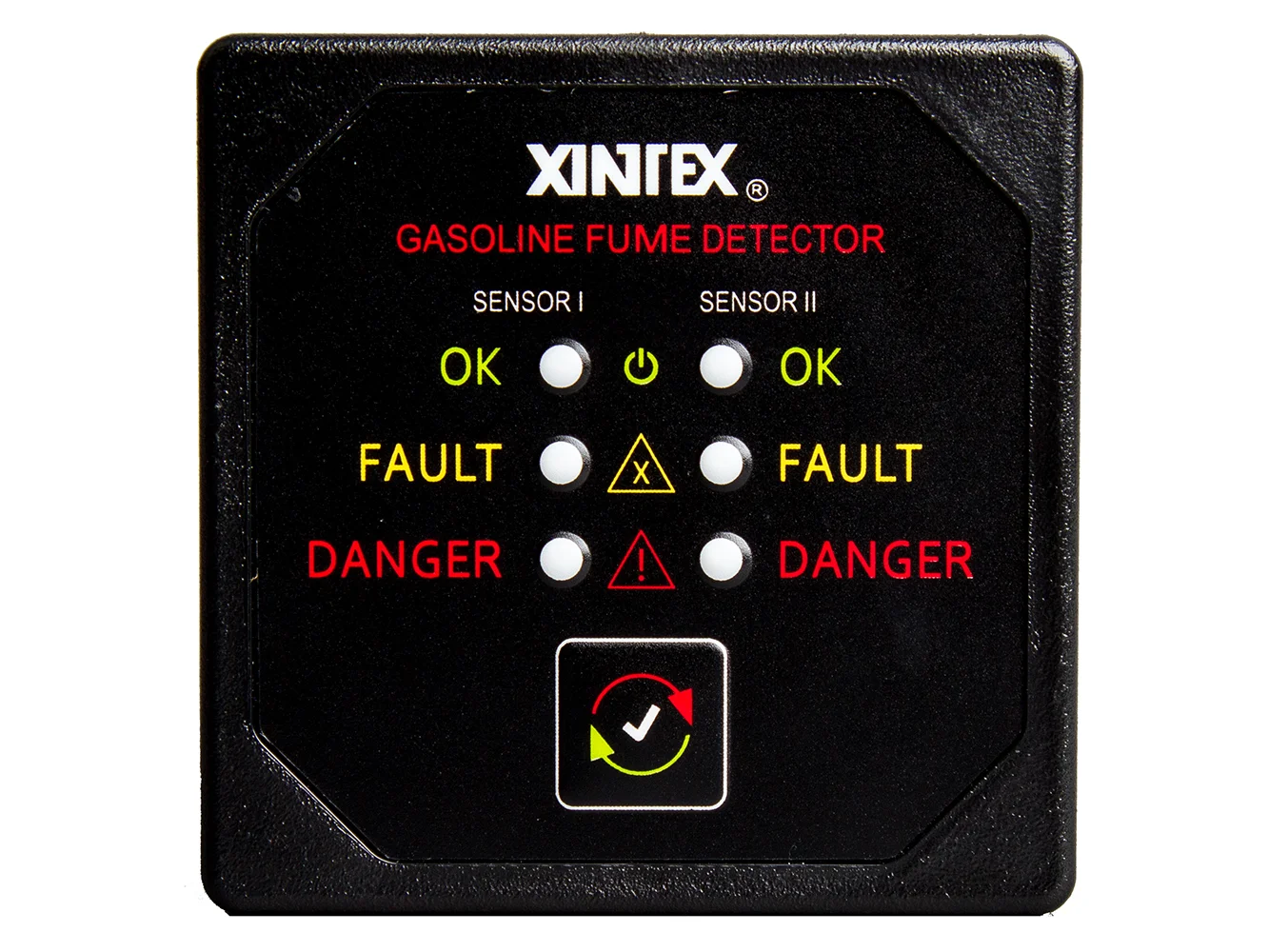 Fireboy-Xintex Gasoline Fume Detector w/Dual Channel - 12/24V