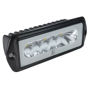 LUMITEC Capri2 Flush Mount LED Flood Light, White dimming & Blue dimming, Black Housing | 101186