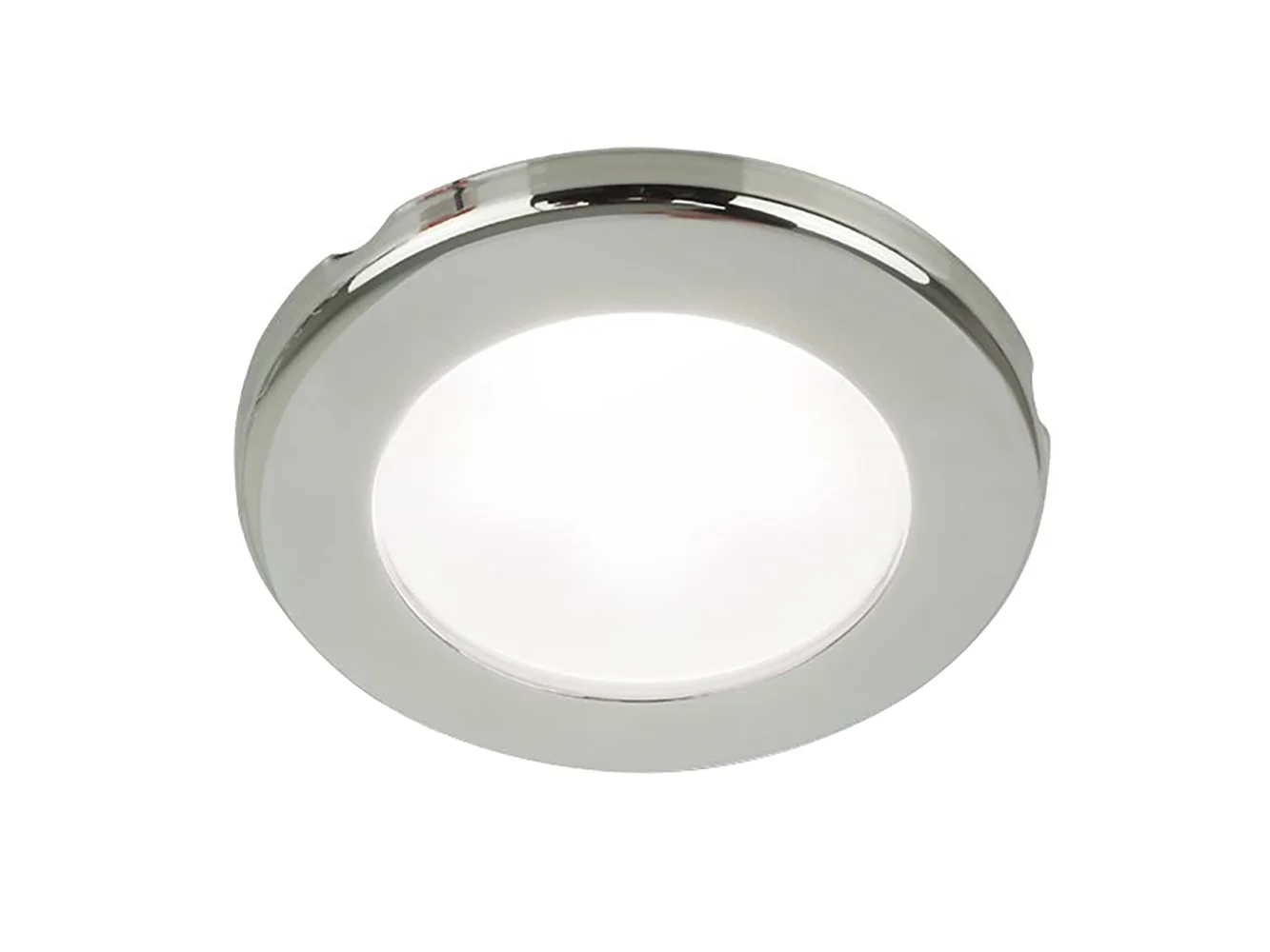 Hella Marine EuroLED 75 3" Round Screw Mount Down Light - White LED - Stainless Steel Rim - 12V