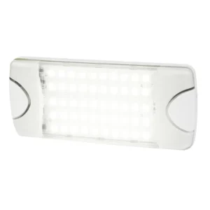 Hella Marine DuraLED 50 Low Profile Interior/Exterior Lamp - White LED Spreader Beam