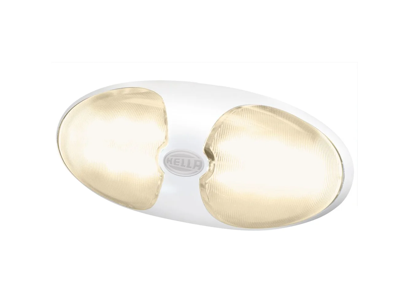 Hella Marine DuraLED 12 Interior/Exterior Lamp - Warm White LED - White Housing