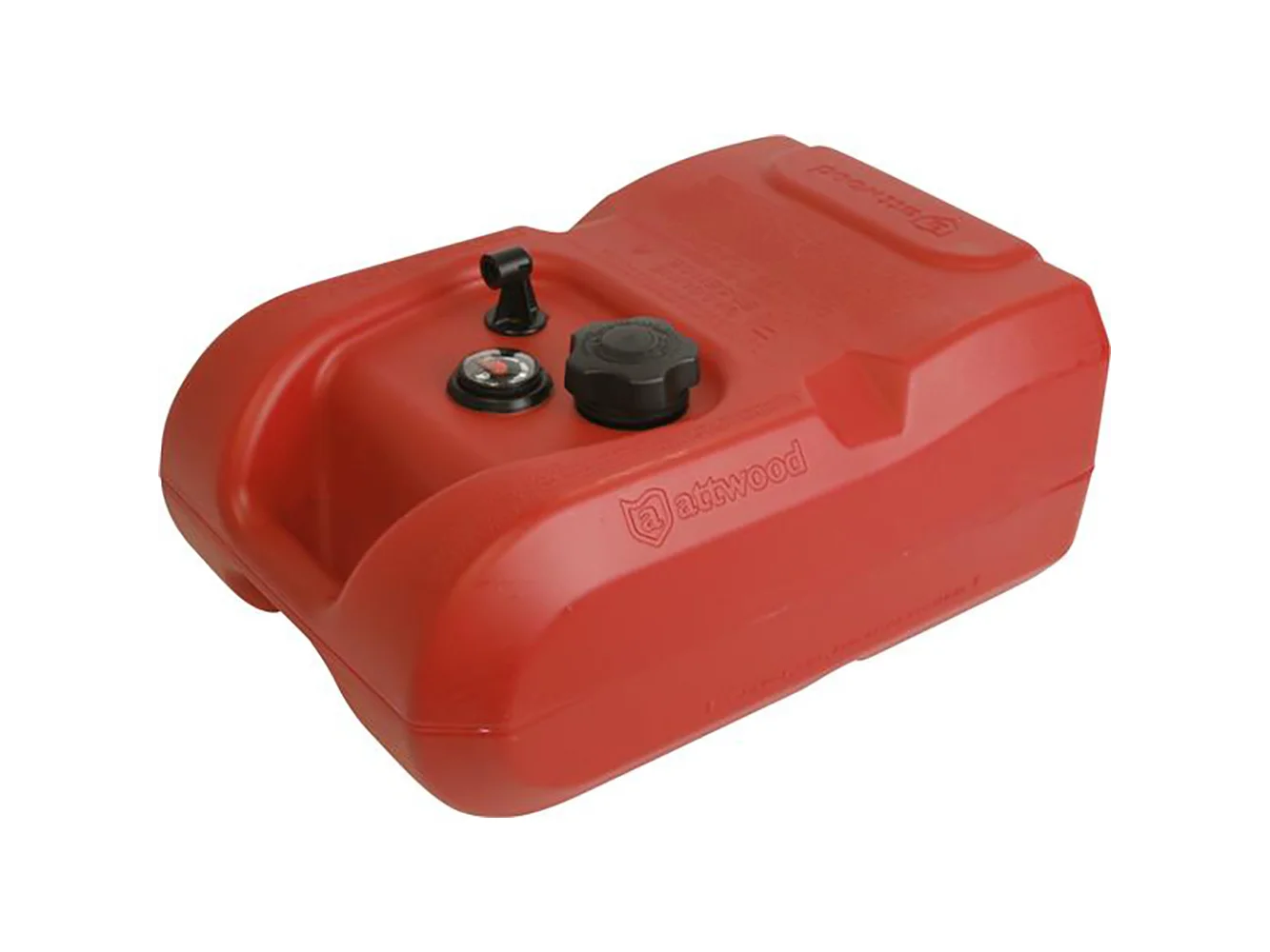 Attwood Portable Fuel Tank - 6 Gallon w/Gauge