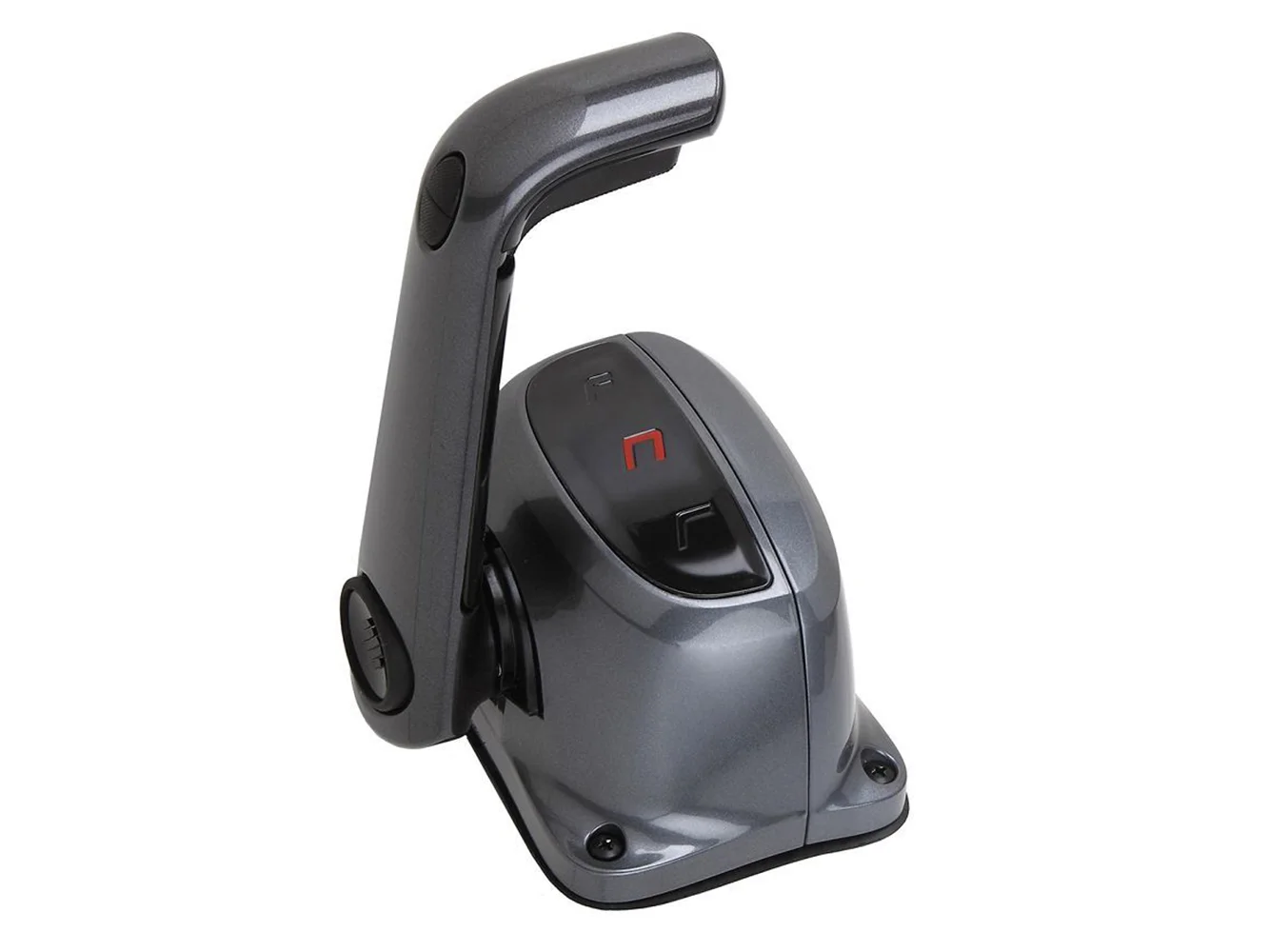 Uflex Single Lever Top Mount Control w/Neutral Lock & Trim Switch - Black