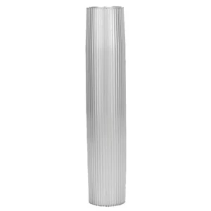 TACO Aluminum Ribbed Table Pedestal - 2-3/8" O.D. - 26" Length
