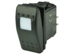 BEP SPST Contura Switch - 1-Amber LED - OFF/ON