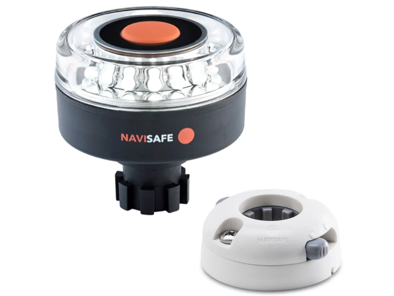 Navisafe Navilight 360° 2NM w/Navibolt Base & Horizontal Mount - White