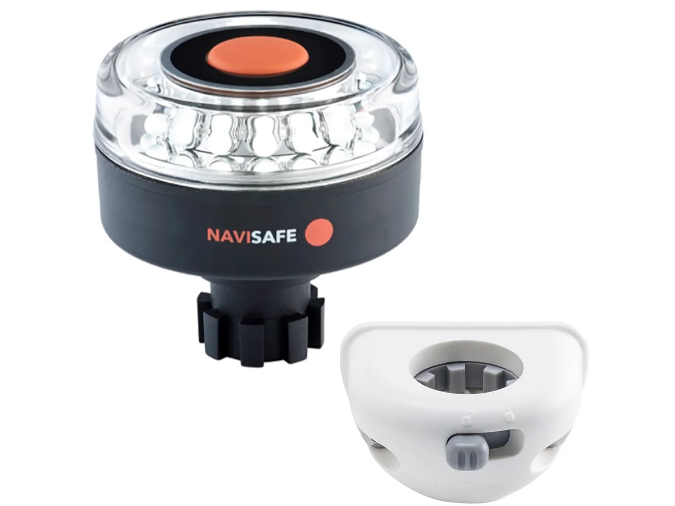 Navisafe Navilight 360° 2NM w/Navibolt Base & Vertical Mount - White