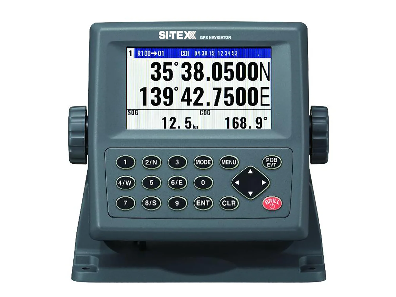 SI-TEX GPS-915 Receiver - 72 Channel w/Large Color Display