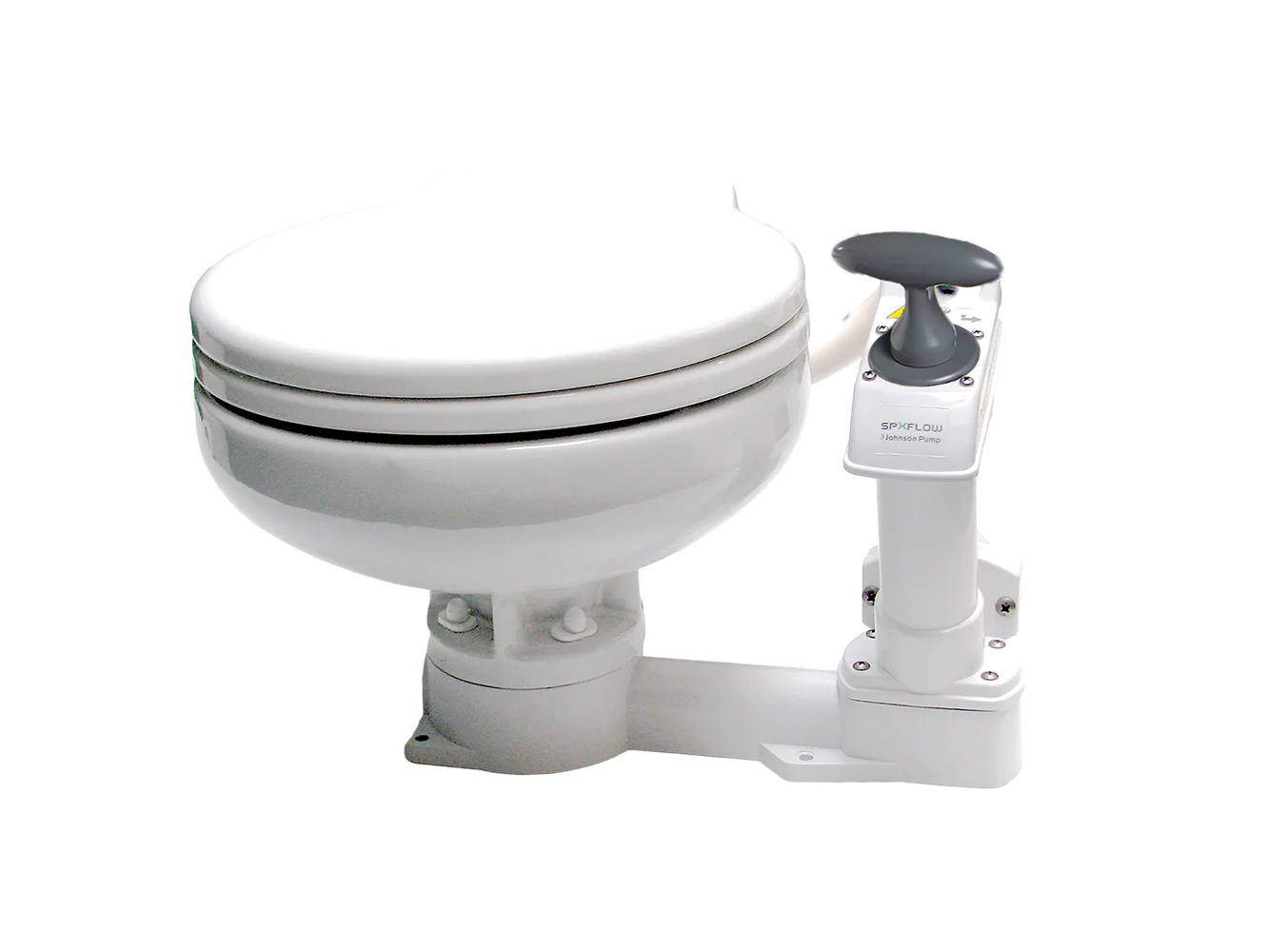 Johnson Pump AquaT Manual Marine Toilet - Super Compact