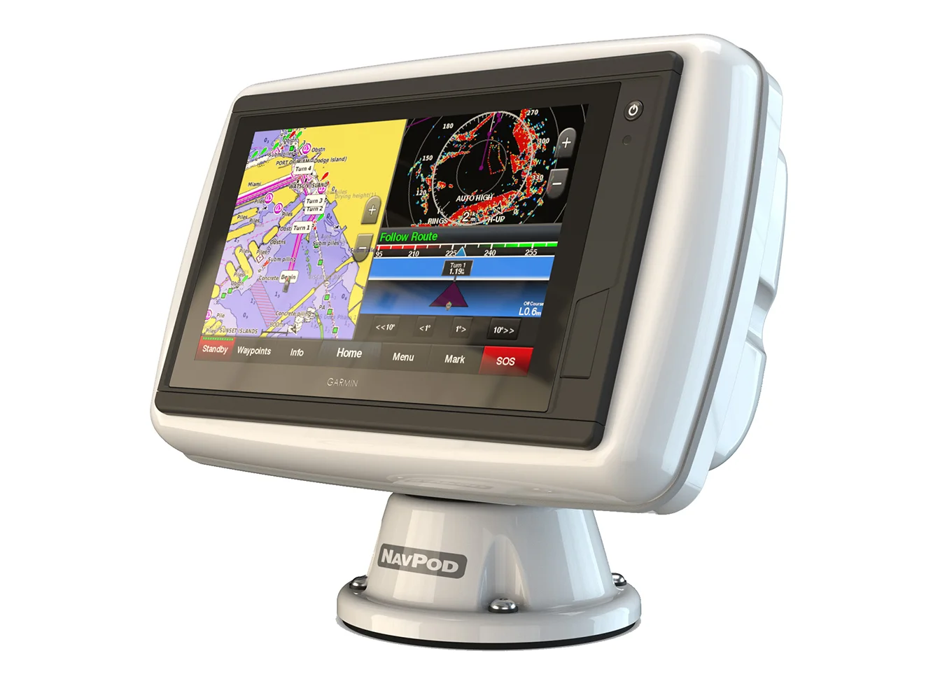 NavPod PowerPod Pre-Cut f/Garmin GPSMAP® 942xs, 942, 922xs & 922