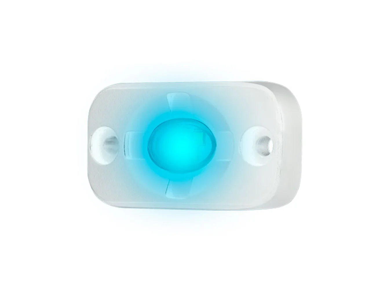 HEISE Marine Auxiliary Accent Lighting Pod - 1.5" x 3" - White/Blue
