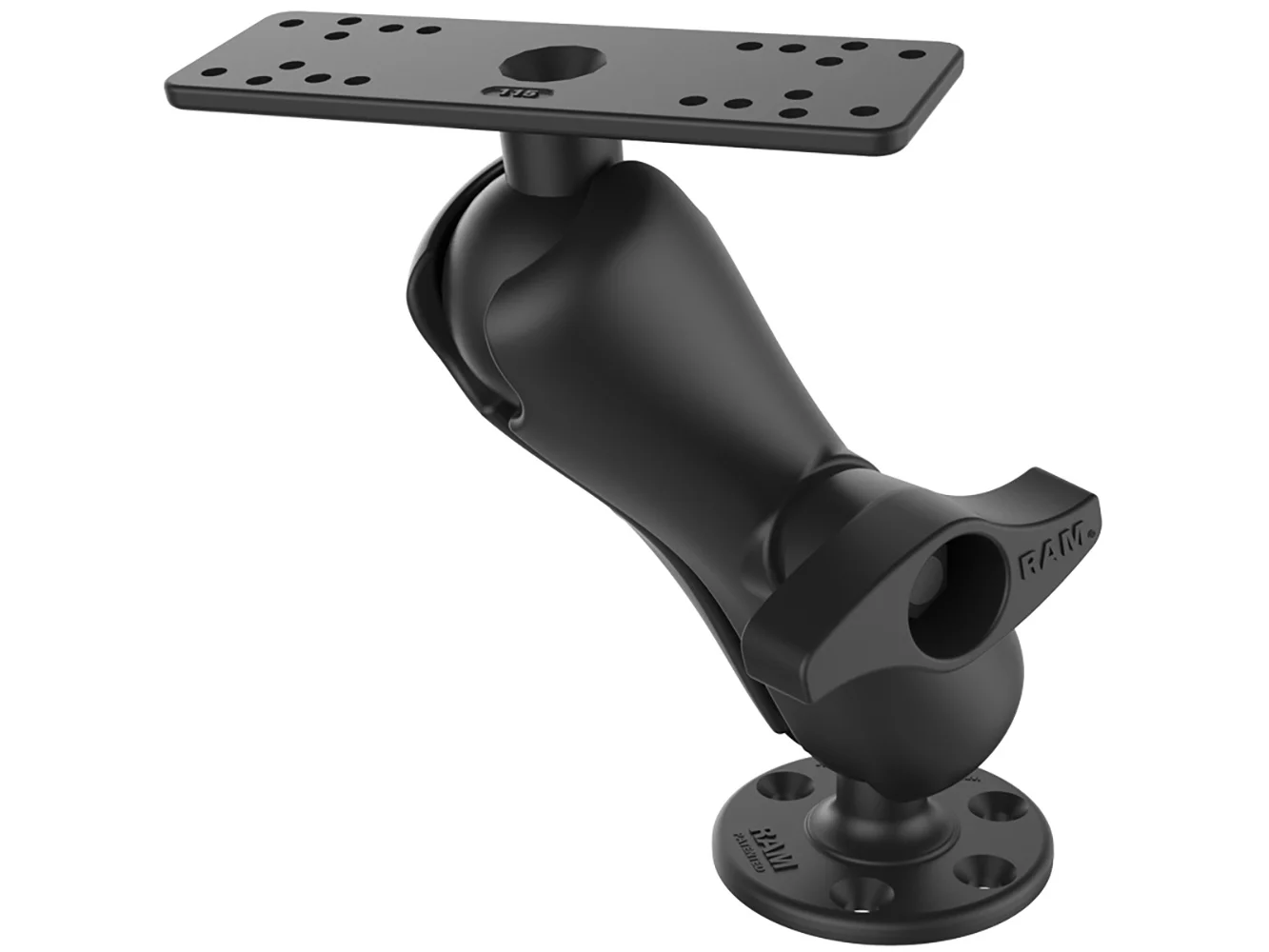 Ram Mount Universal D Size Ball Mount for 9"-12" Fishfinders and Chartplotters