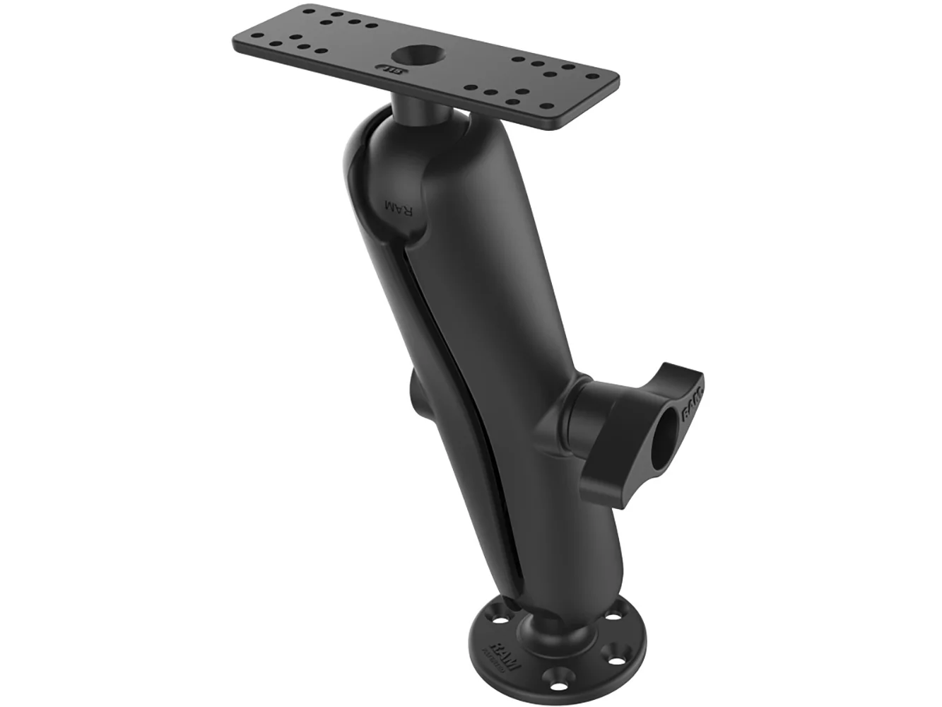 Ram Mount Universal D Size Ball Mount with Long Arm for 9"-12" Fishfinders and Chartplotters