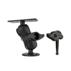 Ram Mount Universal D Size Ball Mount with Short Arm and Hi-Torq&trade; Wrench for 9"-12" Fishfinders and Chartplotters