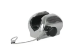 TACO Flat Deck Hinge w/Pin & Lanyard - Fits 7/8" Tube