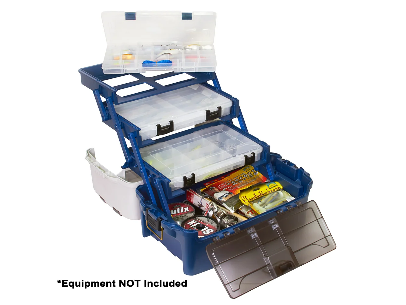 Plano Hybrid Hip 3-Stowaway® Tackle Box 3700 - Blue