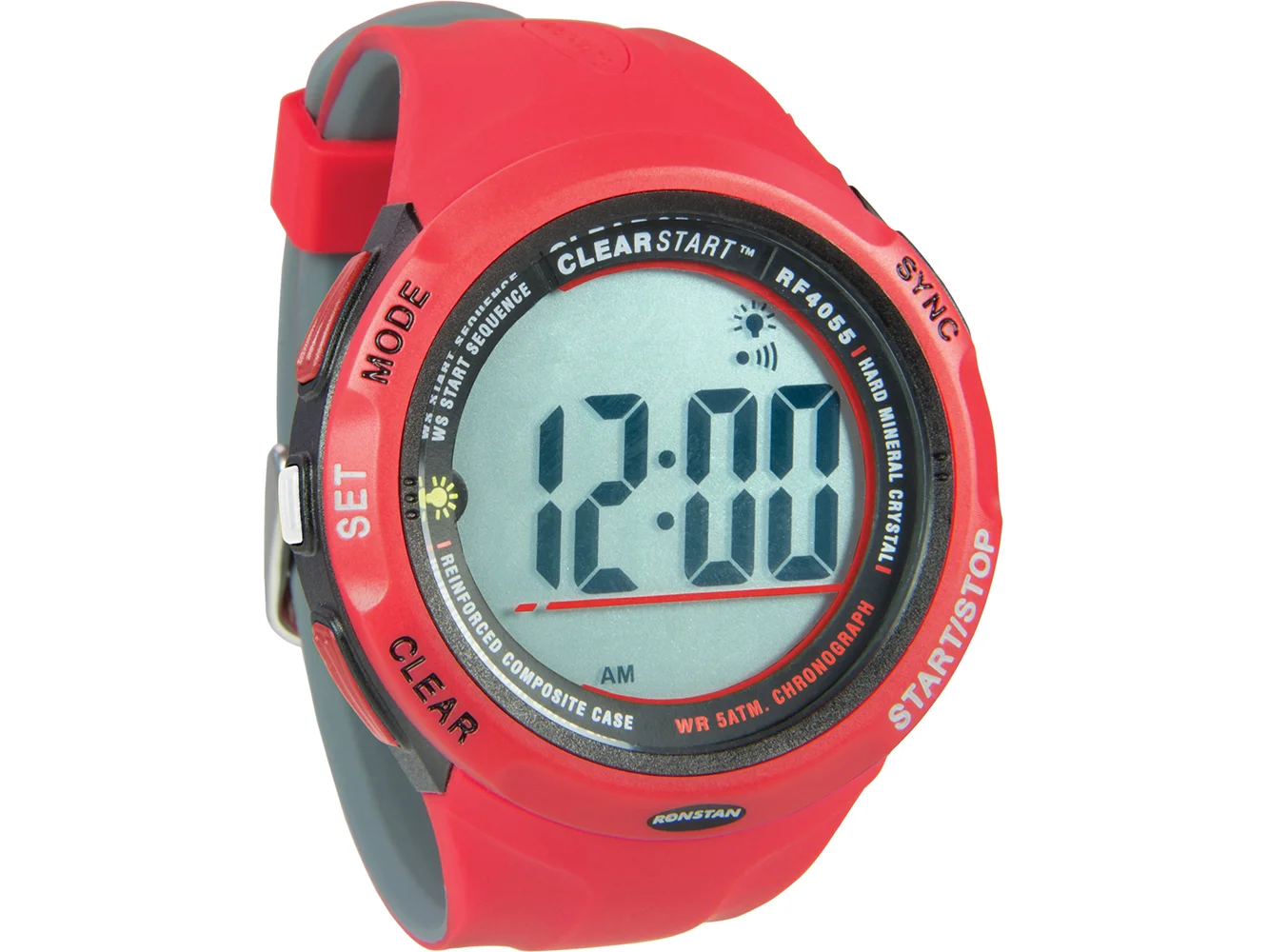 Ronstan RF4055 ClearStart™ 50mm Sailing Watch - Red/Grey