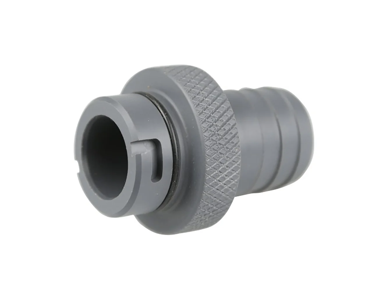 FATSAC 3/4" Male Quick Connect 1-1/8" Barbed Tsunami Pump Threads w/O-Rings