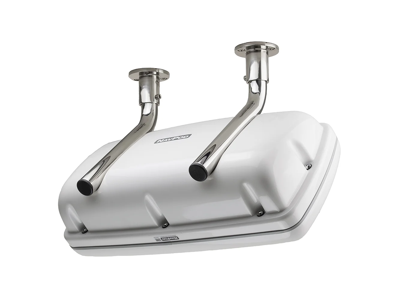 NavPod SystemPod Pre-Cut Simrad GO9/B&G Vulcan9 & 1 Instrument (Simrad IS42/B&G Triton²/AP44 Square Hole) f/9.5" Wide Guard