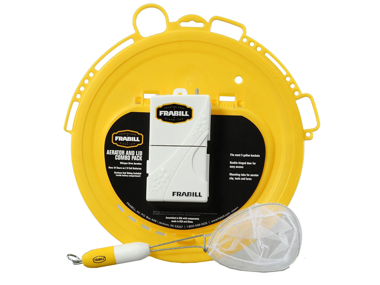 Frabill Aeration & Lid Combo Pack
