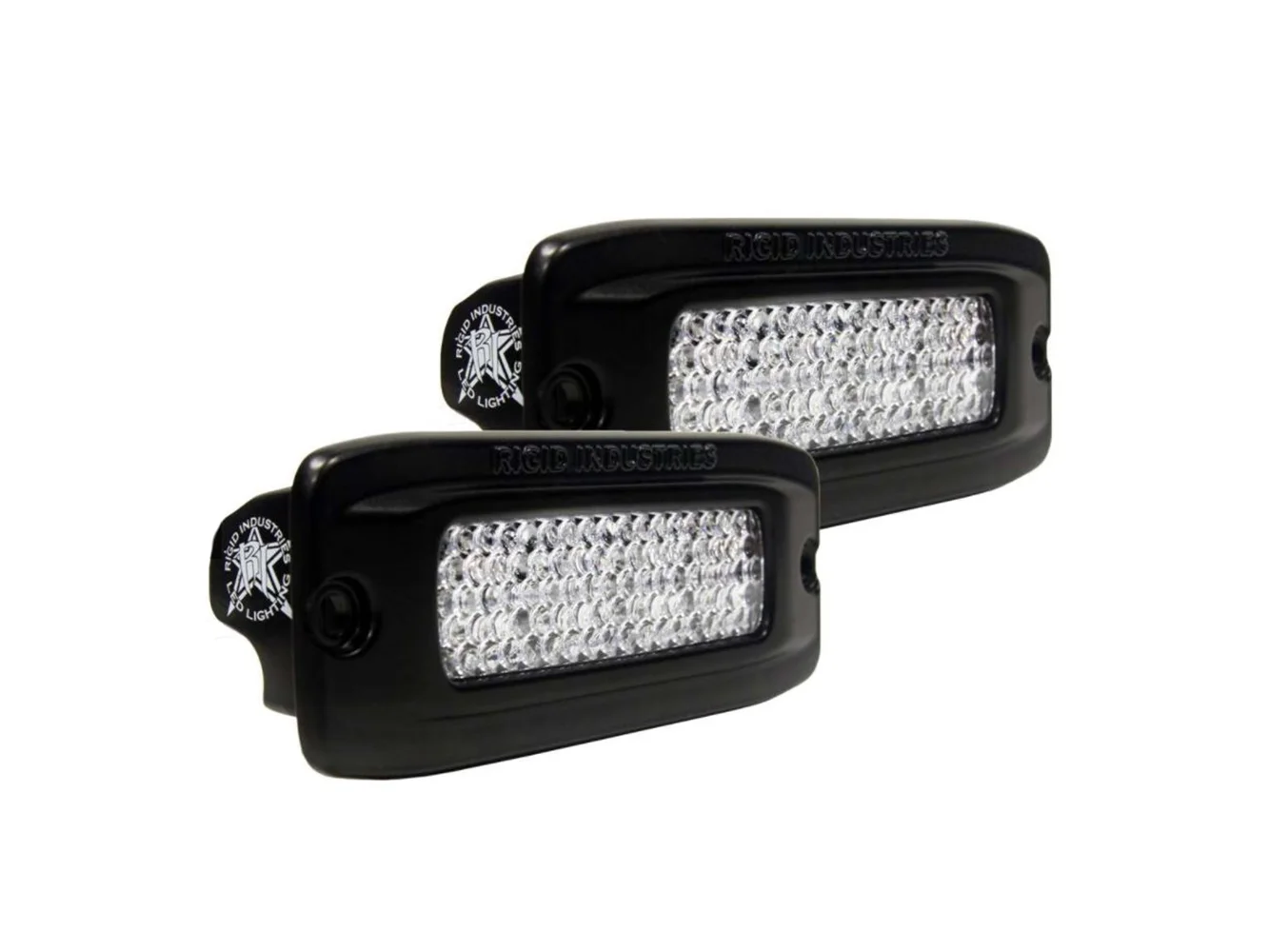 RIGID Industries SR-Q PRO Back Light Kit - Flush Mount Diffused - Pair - Black