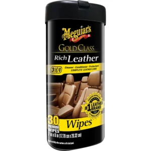 Meguiar's Gold Class&trade; Rich Leather Cleaner & Conditioner Wipes