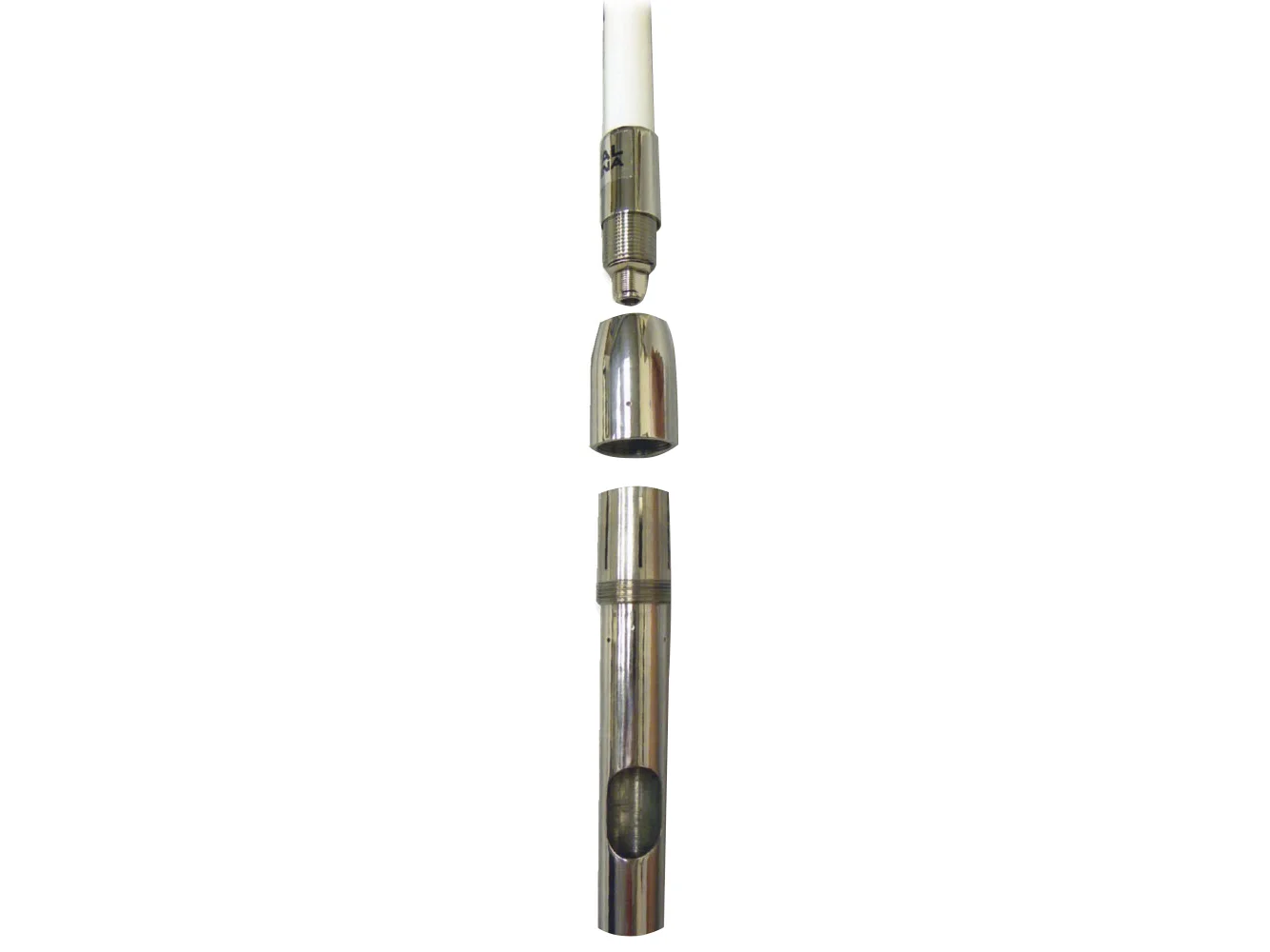 Digital Antenna 1129-VW-S 8' VHF Antenna - 6dB Gain - White