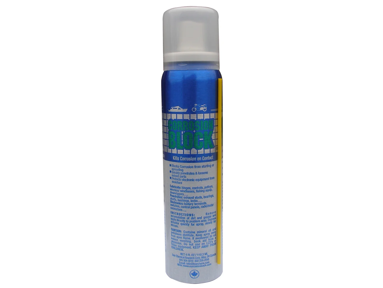 Corrosion Block Liquid Pump Spray - 4oz - Non-Hazmat, Non-Flammable & Non-Toxic