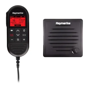 RAYMARINE Ray90 Wired Second Station Kit w/Passive Speaker, RayMic Wired Handset RayMic Extension Cable - 10M | T70432