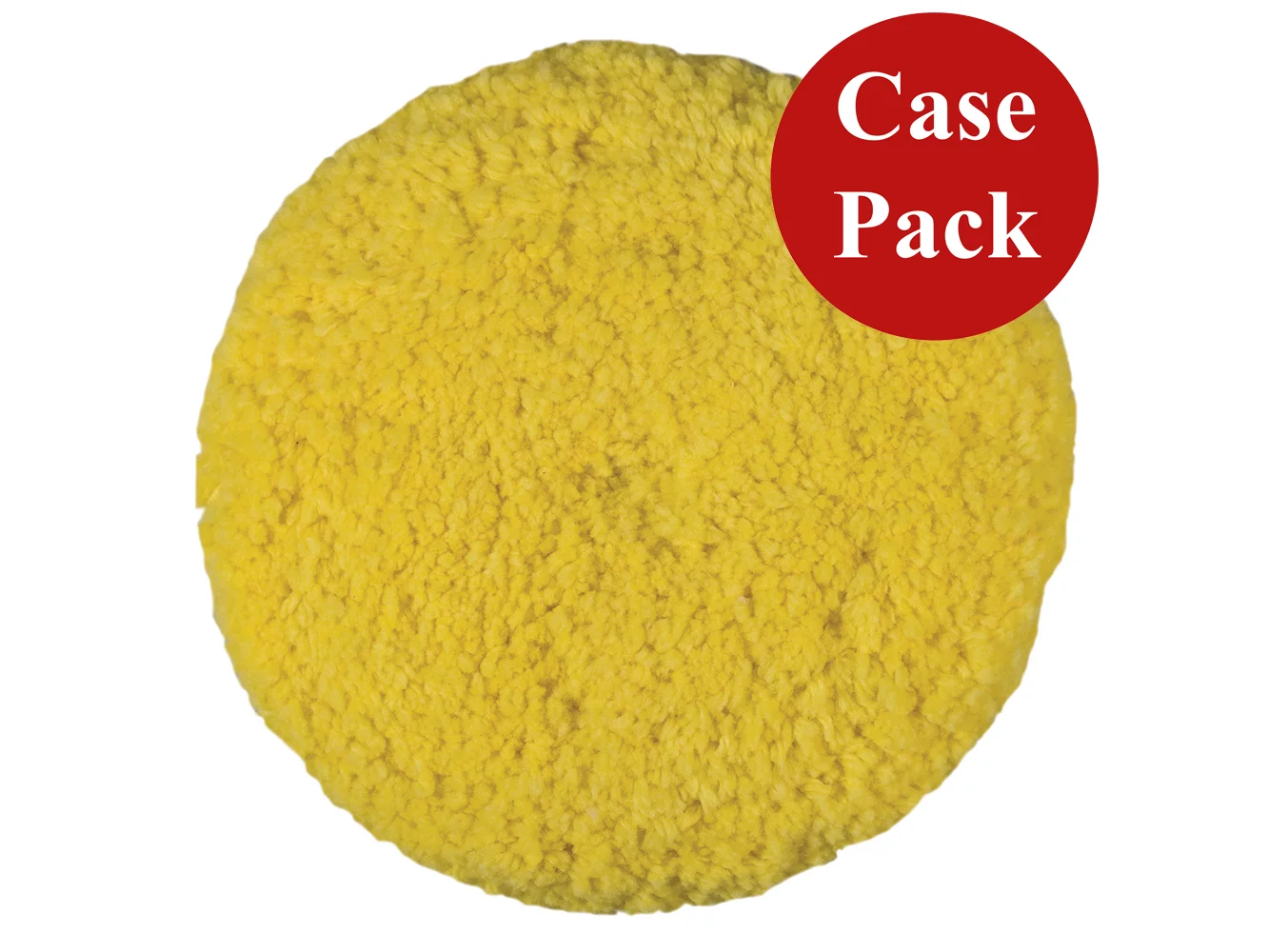 Presta Rotary Blended Wool Buffing Pad - Yellow Medium Cut - *Case of 12*