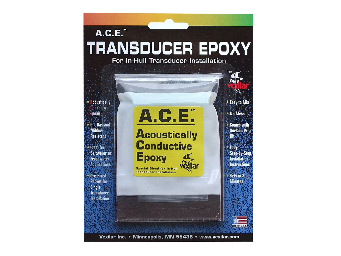 Vexilar A.C.E. Transducer Epoxy