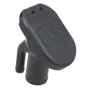 Perko Combination Vented Gas Fill/Tank f/1-1/2" Hose - 35&deg; Angled Neck