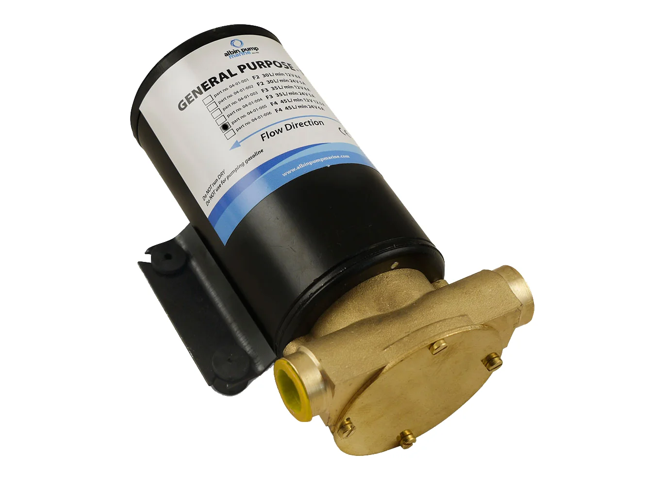 Albin Group Marine General Purpose Pump FIP F4 (12 GPM) - 12V