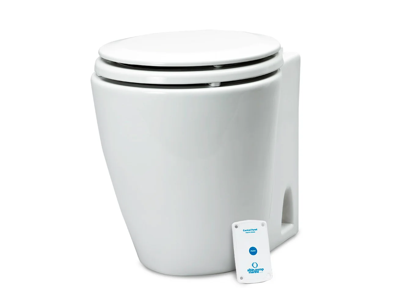 Albin Group Marine Design Marine Toilet Standard Electric - 12V