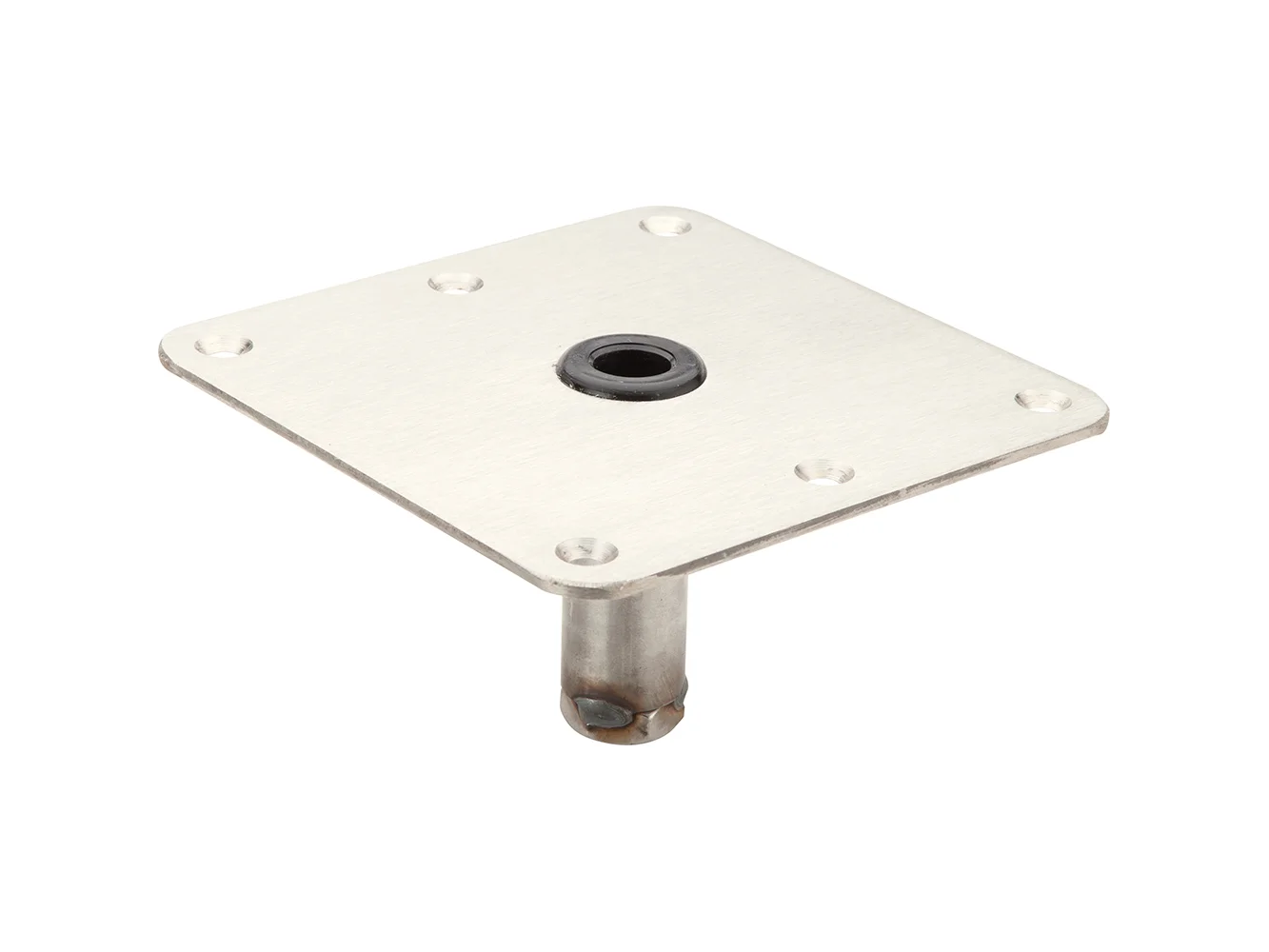 Attwood SWIVL-EZE 7x7 Lock'N-Pin Zinc Plated Steel 3/4" Pin Base